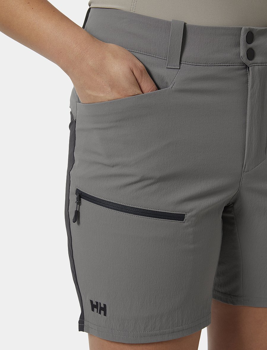 Helly Hansen - W VIKA TUR SHORTS - outdoorshorts - concrete - 4