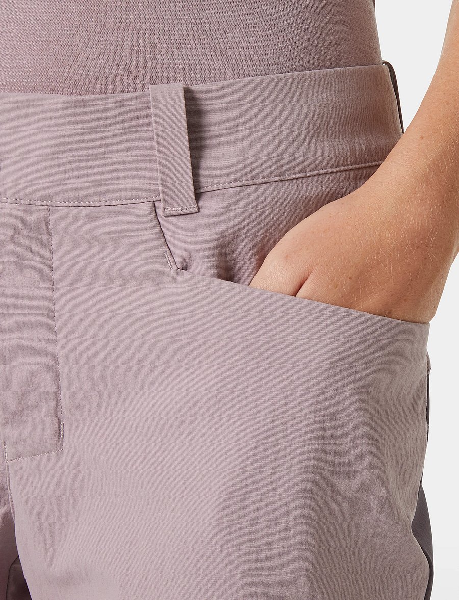 Helly Hansen - W VIKA TUR SHORTS - udendørsshorts - purple clay - 4