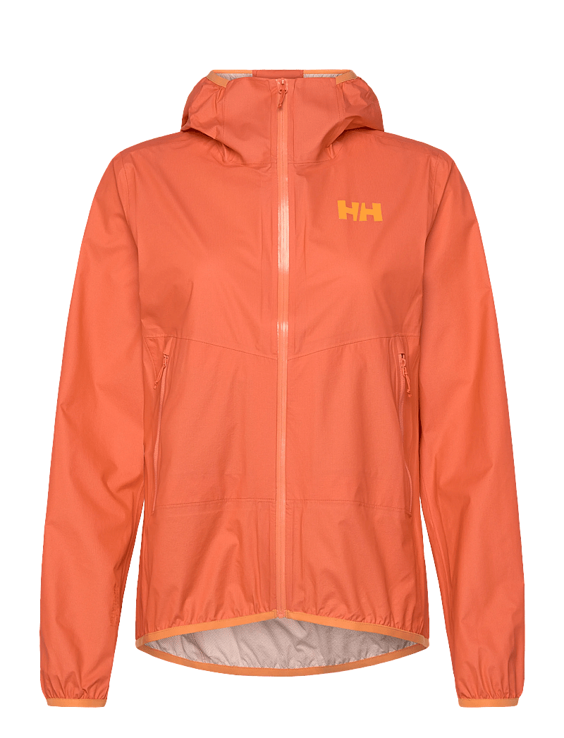 Helly Hansen - W VERGLAS 2.5L FASTPACK JACKET - lauko striukės - bonfire - 0