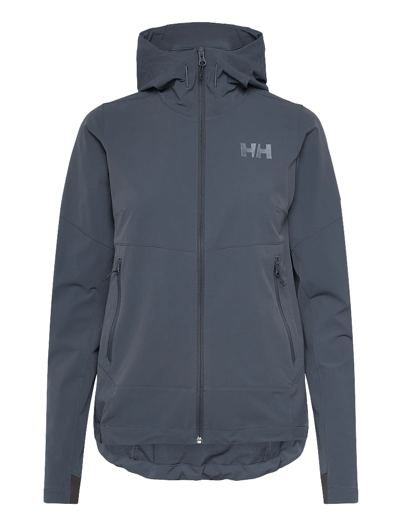 Helly Hansen - W BLAZE SOFTSHELL HOOD - outdoor jacken - alpine fros - 1