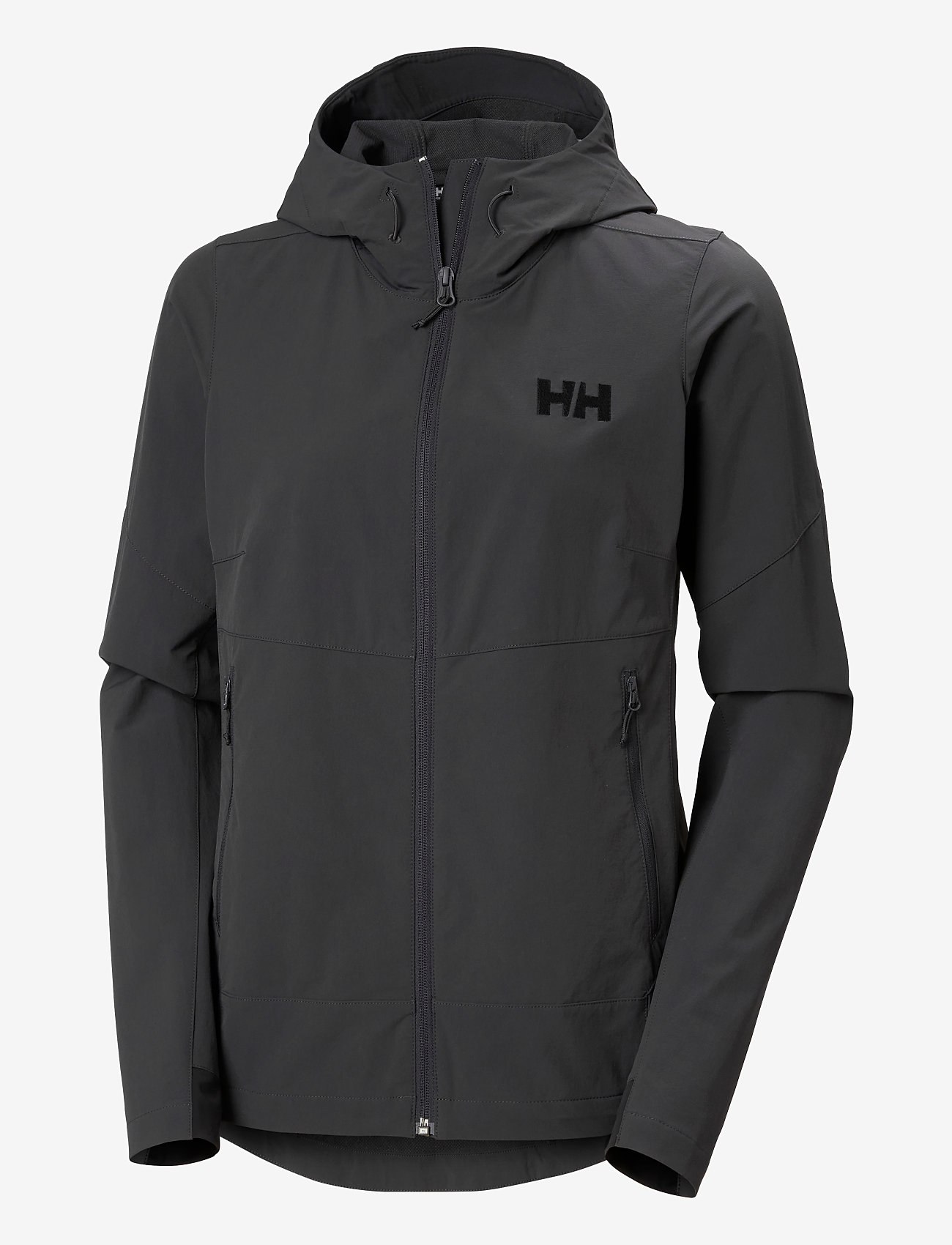 Helly Hansen - W BLAZE SOFTSHELL HOOD - outdoor jacken - ebony - 1