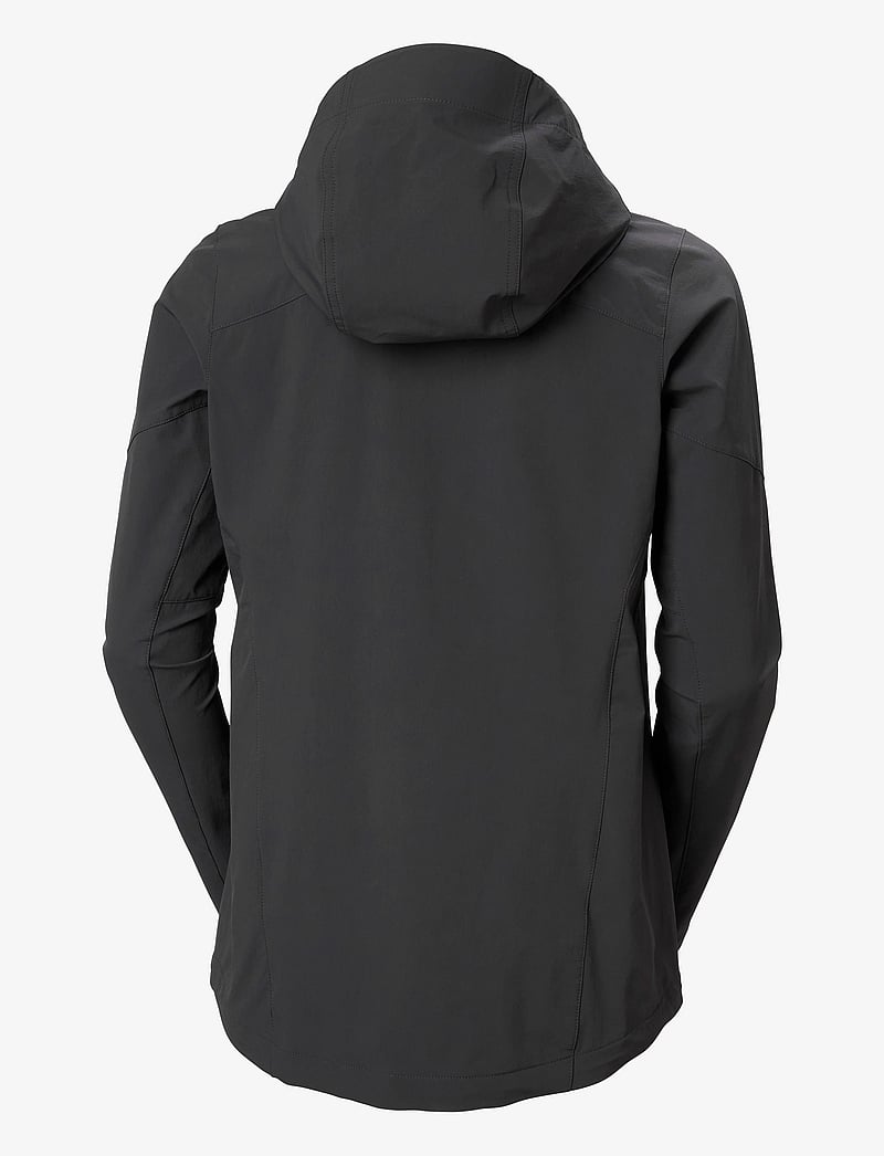 Helly Hansen - W BLAZE SOFTSHELL HOOD - outdoor jacken - ebony - 2