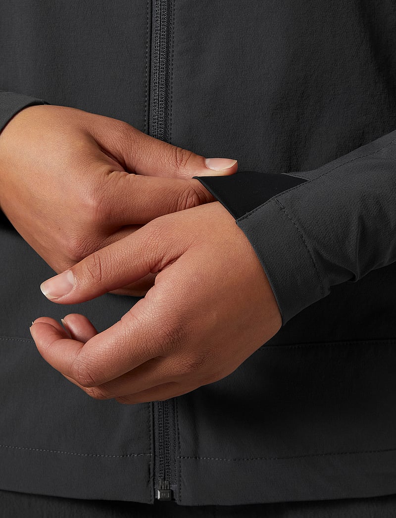 Helly Hansen - W BLAZE SOFTSHELL HOOD - outdoor jacken - ebony - 4