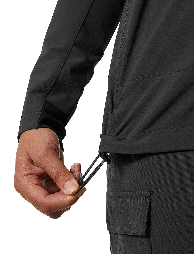 Helly Hansen - W BLAZE SOFTSHELL HOOD - outdoor jacken - ebony - 5