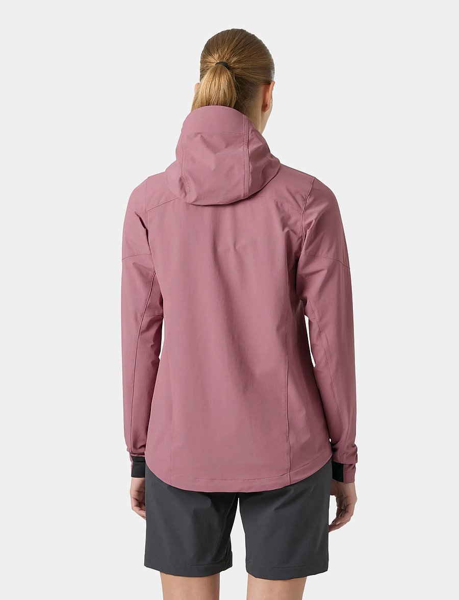 Helly Hansen - W BLAZE SOFTSHELL HOOD - outdoor jacken - wildberry - 3