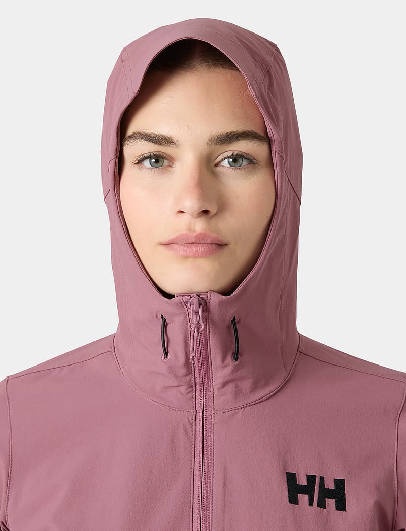 Helly Hansen - W BLAZE SOFTSHELL HOOD - friluftsjakker - wildberry - 4