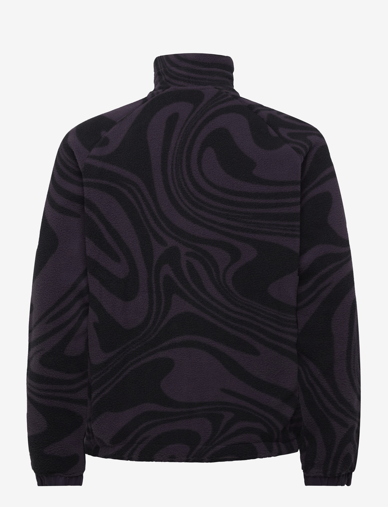 Helly Hansen - PANORAMA PRINTED PILE SNAP - fleece - black - 1