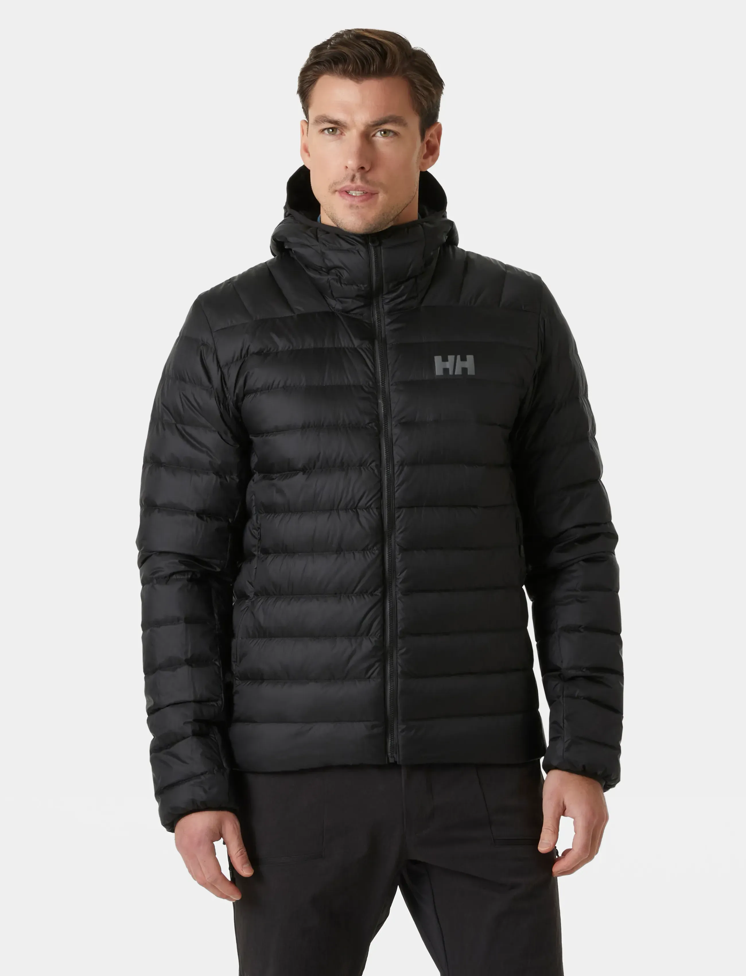 Helly Hansen Verglas Hooded Down 2.0, Mænd, Hætte Dunjakke, Sort, Str: M