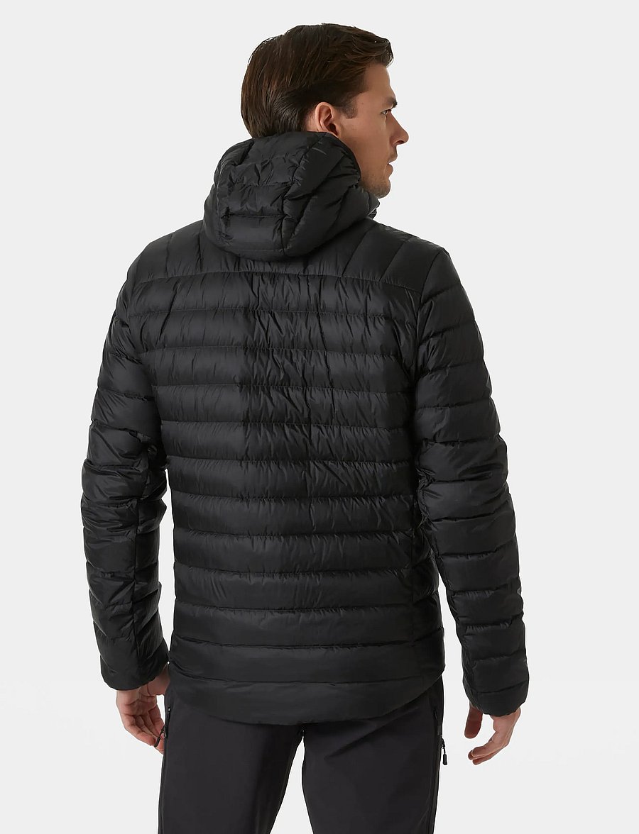 Helly Hansen - VERGLAS HOODED DOWN 2.0 - dúnjakkar - black - 3