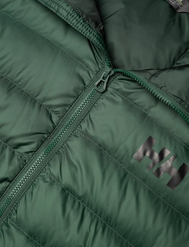 Helly Hansen - VERGLAS HOODED DOWN 2.0 - sulejoped ja voodriga joped - green - 4