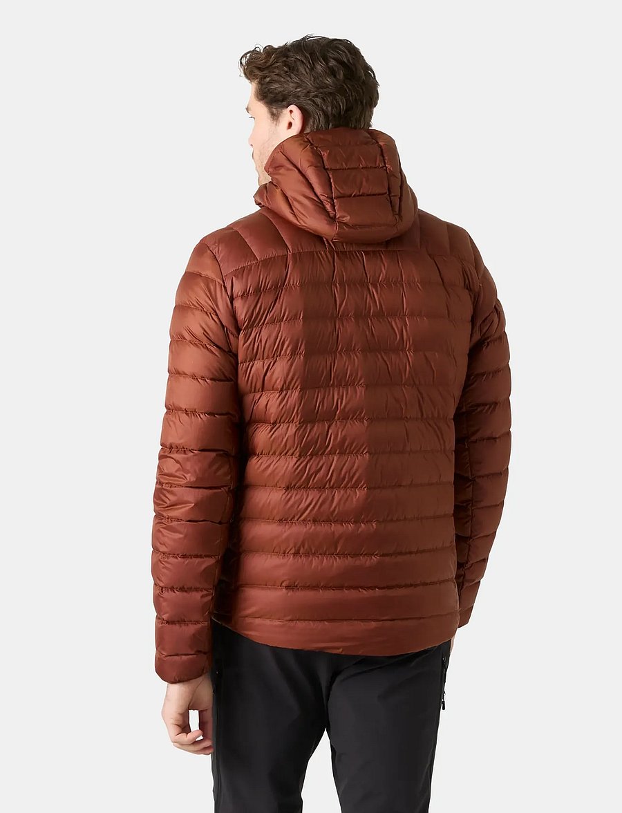 Helly Hansen - VERGLAS HOODED DOWN 2.0 - dunjakker - iron oxide - 3