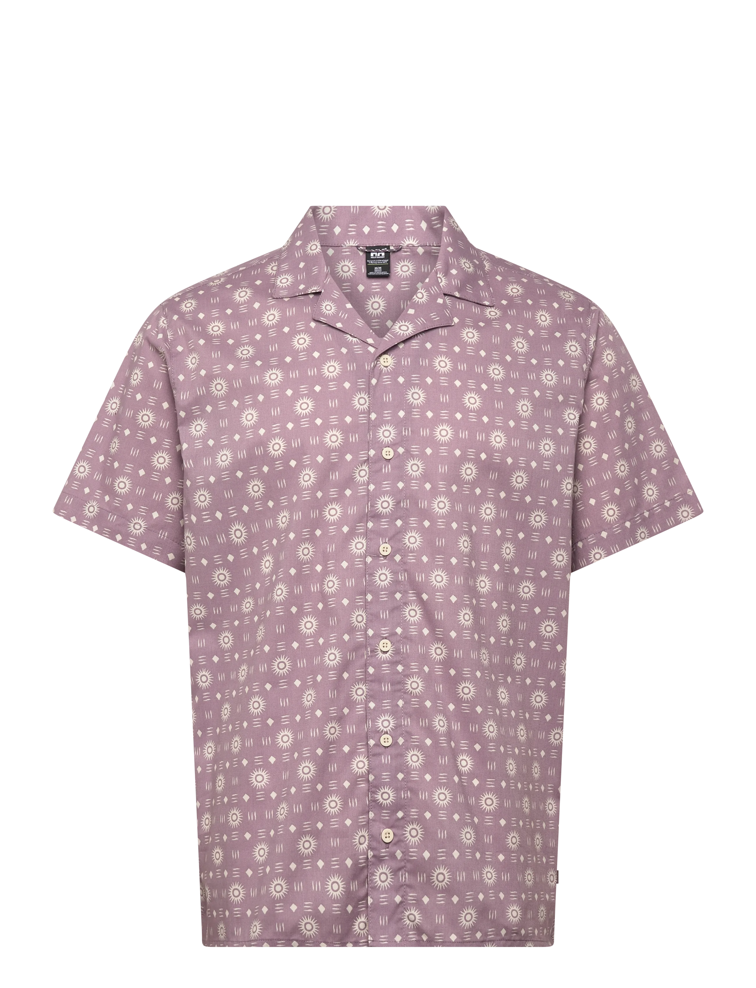 HELLY HANSEN Holmen Ss Shirt Lila - M - Herren