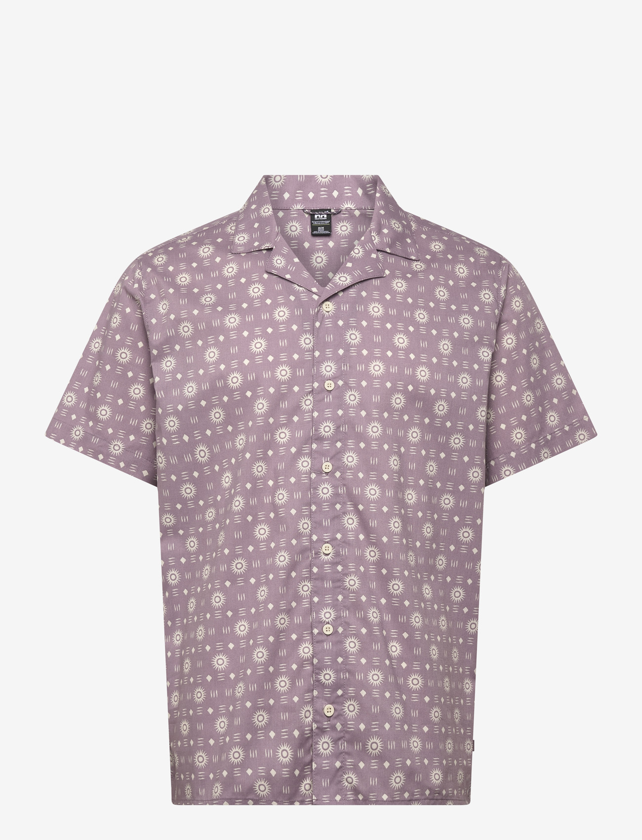 Helly Hansen - HOLMEN SS SHIRT - skjorter - purple clay - 0