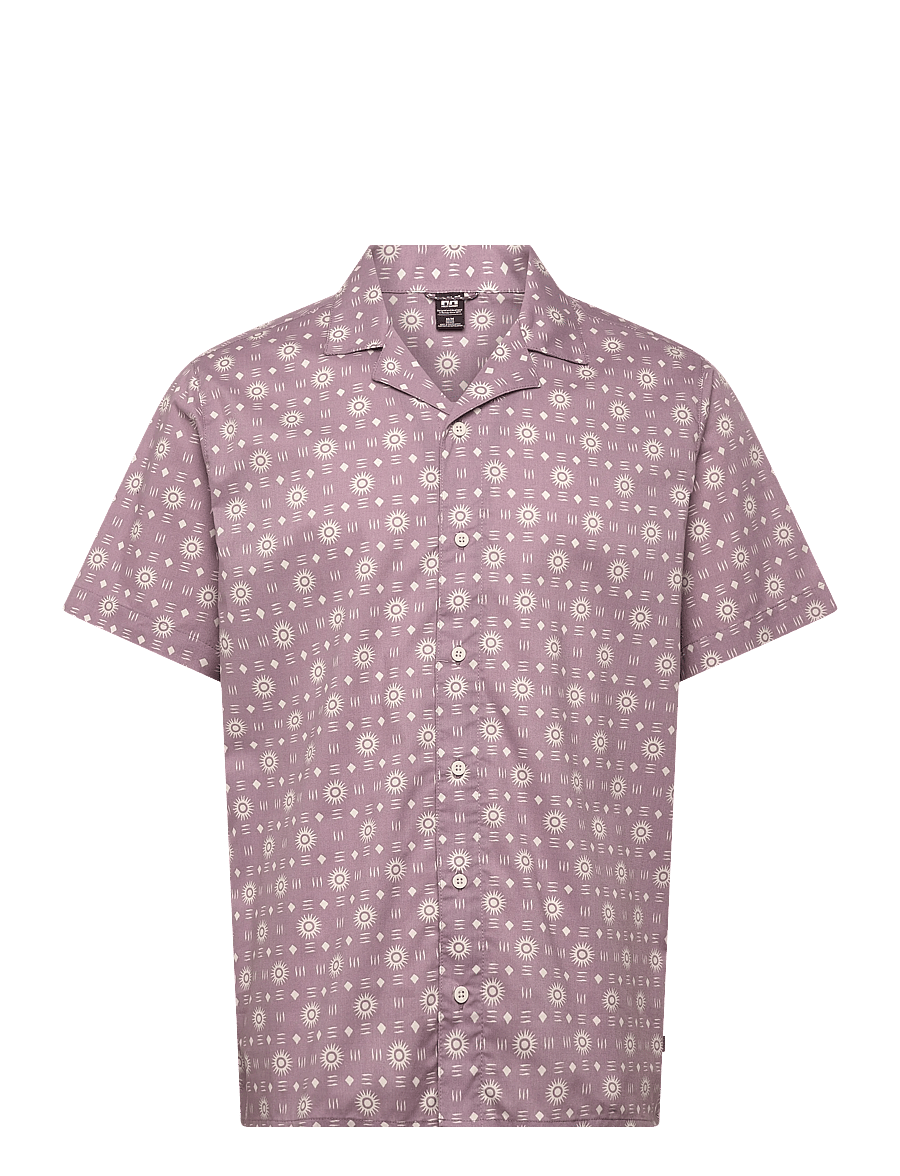 Helly Hansen - HOLMEN SS SHIRT - toppar og stuttermabolir - purple clay - 0