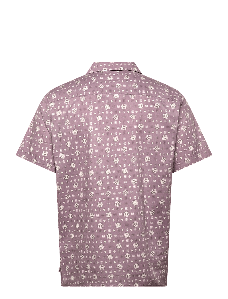 Helly Hansen - HOLMEN SS SHIRT - toppe & t-shirts - purple clay - 1