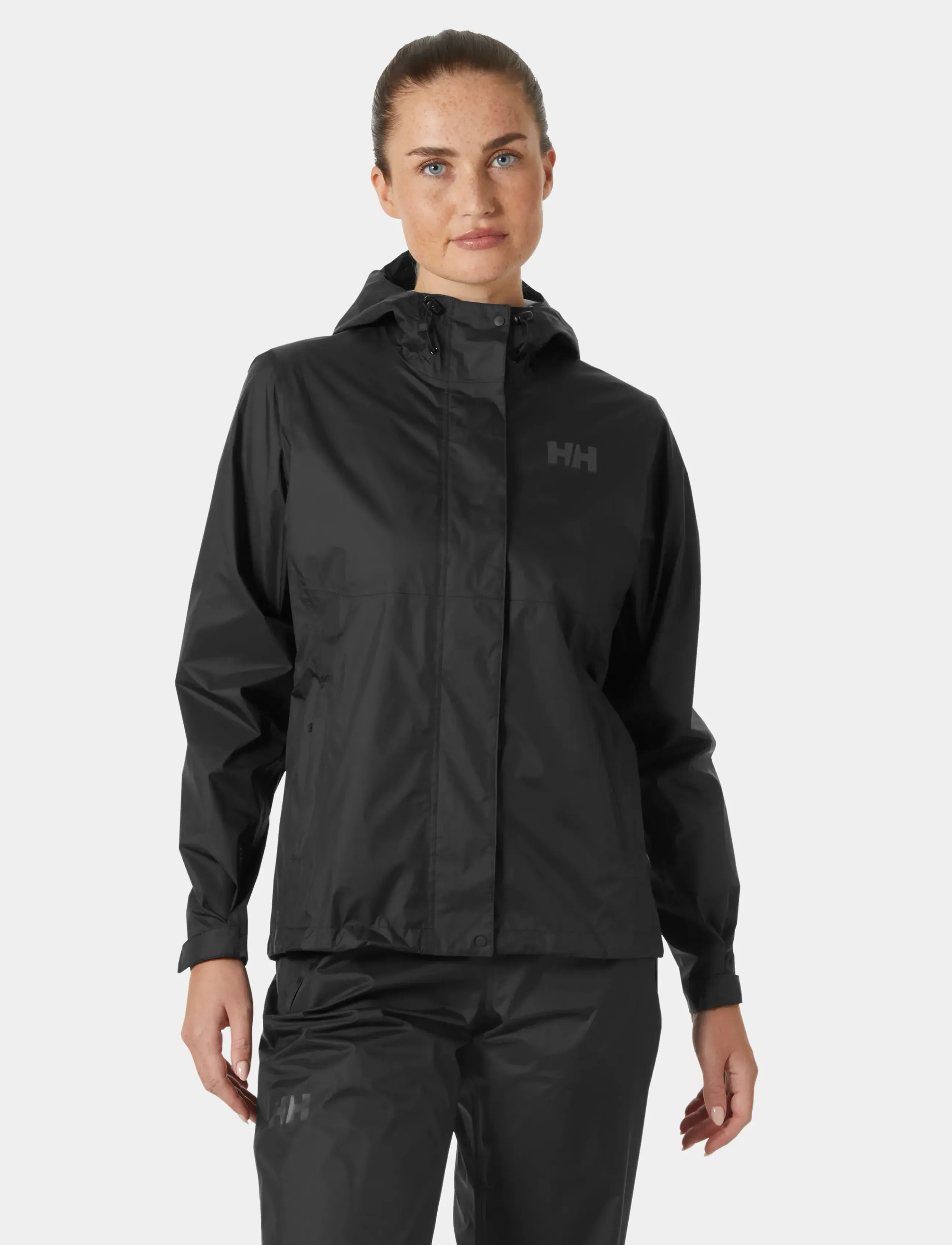 Helly Hansen W Loke Jacket, L, Sport Jackets, Schwarz - Outdoor Frauen