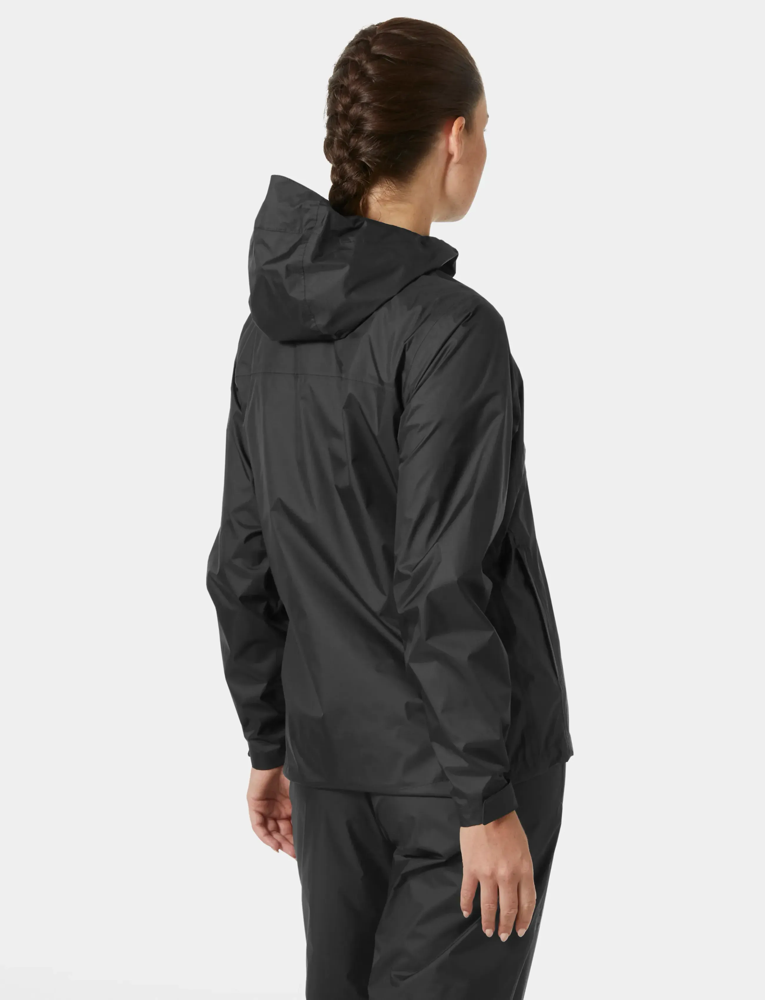 Helly Hansen - W LOKE JACKET - rain coats - black - 3