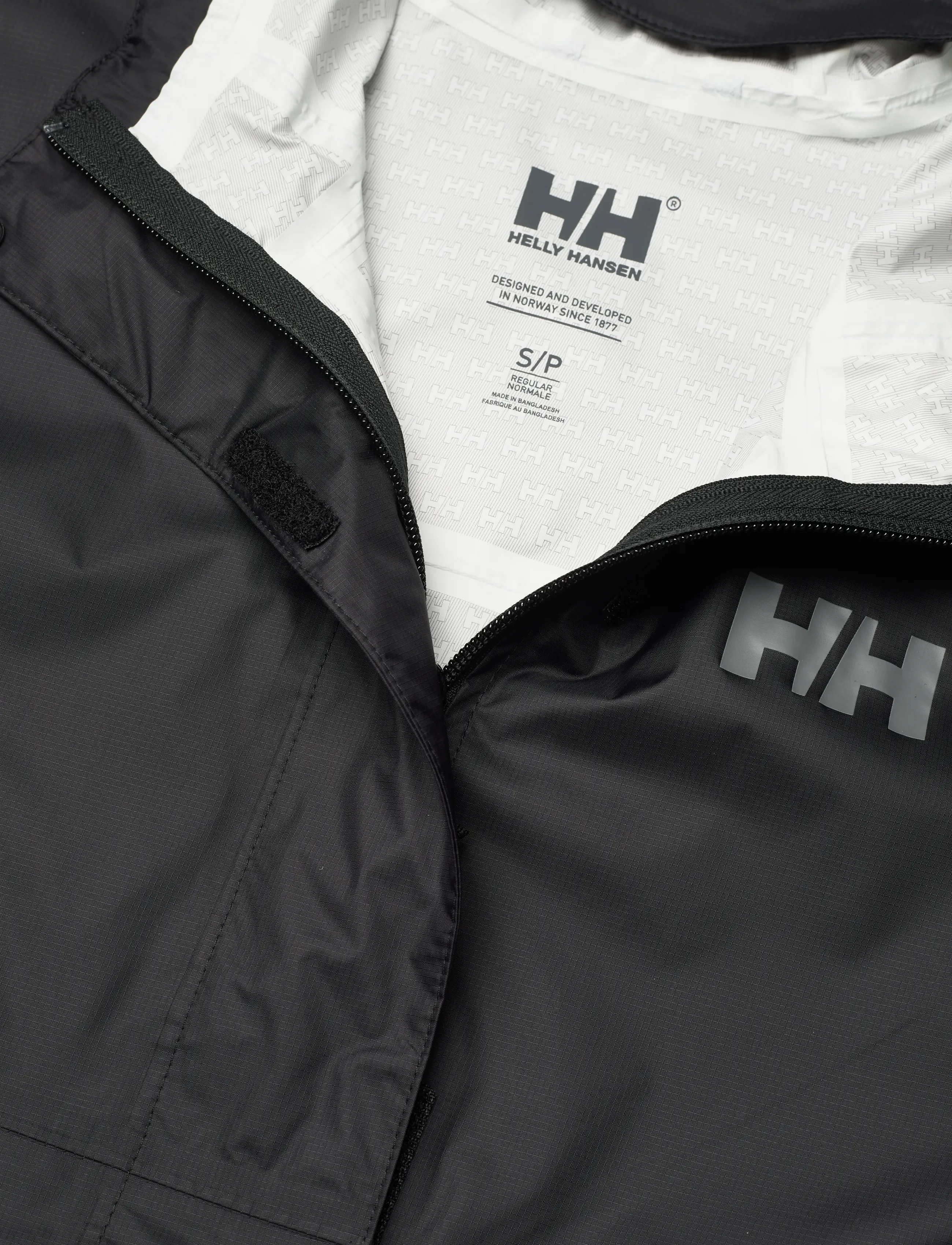 Helly Hansen - W LOKE JACKET - rain coats - black - 4