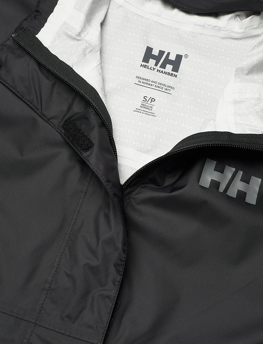 Helly Hansen - W LOKE JACKET - regnjakker - black - 4
