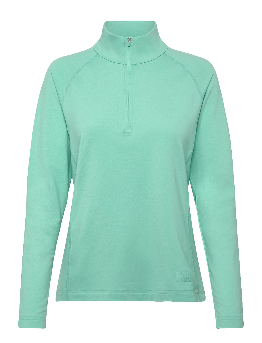 Helly Hansen - W TYRI KNIT 1/2 ZIP - Överdelar - lagoon melange - 0