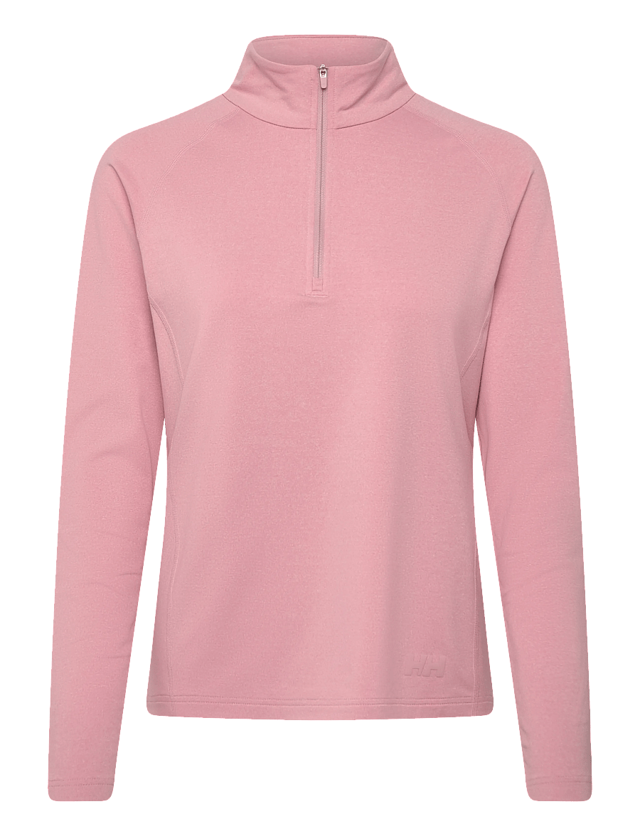Helly Hansen - W TYRI KNIT 1/2 ZIP - overdele - pink salt melange - 0