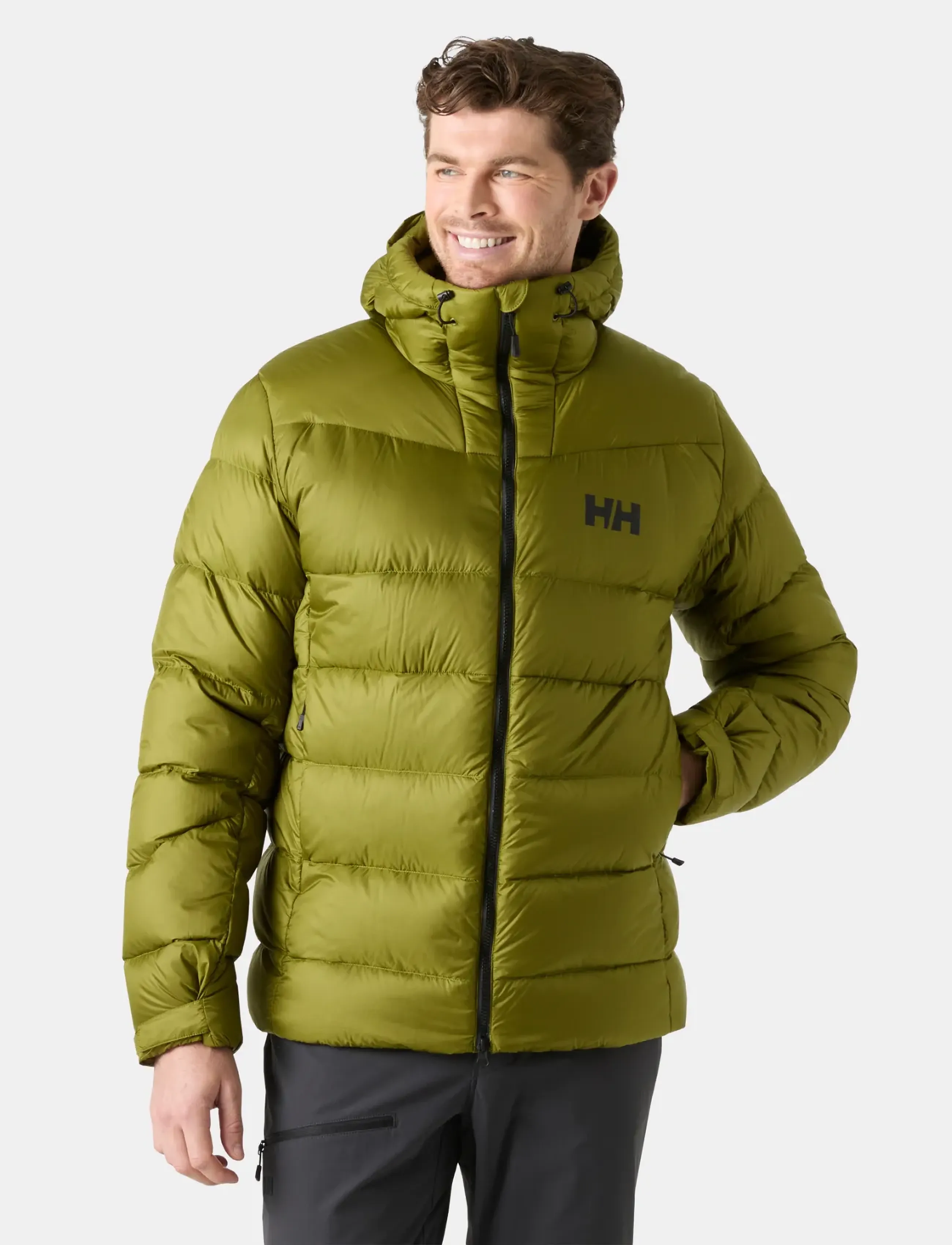 Helly Hansen - GLACIER DOWN JACKET - daunenjacken - green - 0