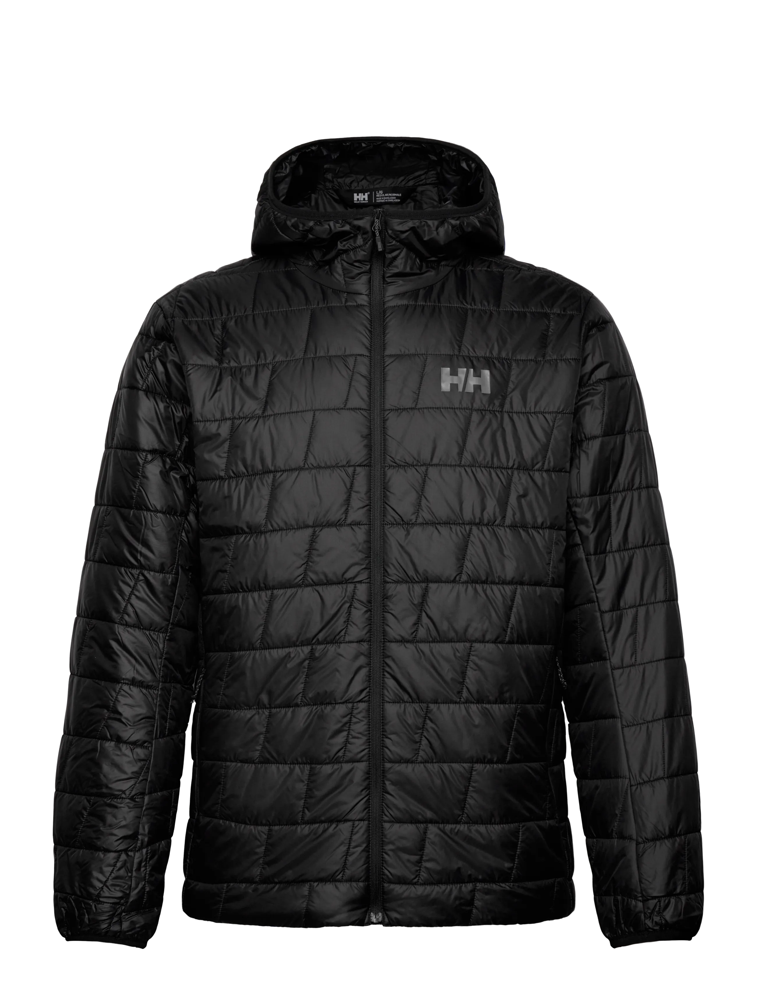 Helly Hansen LIFALOFT HOODED INSULATOR - Outerwear - BLACK / black