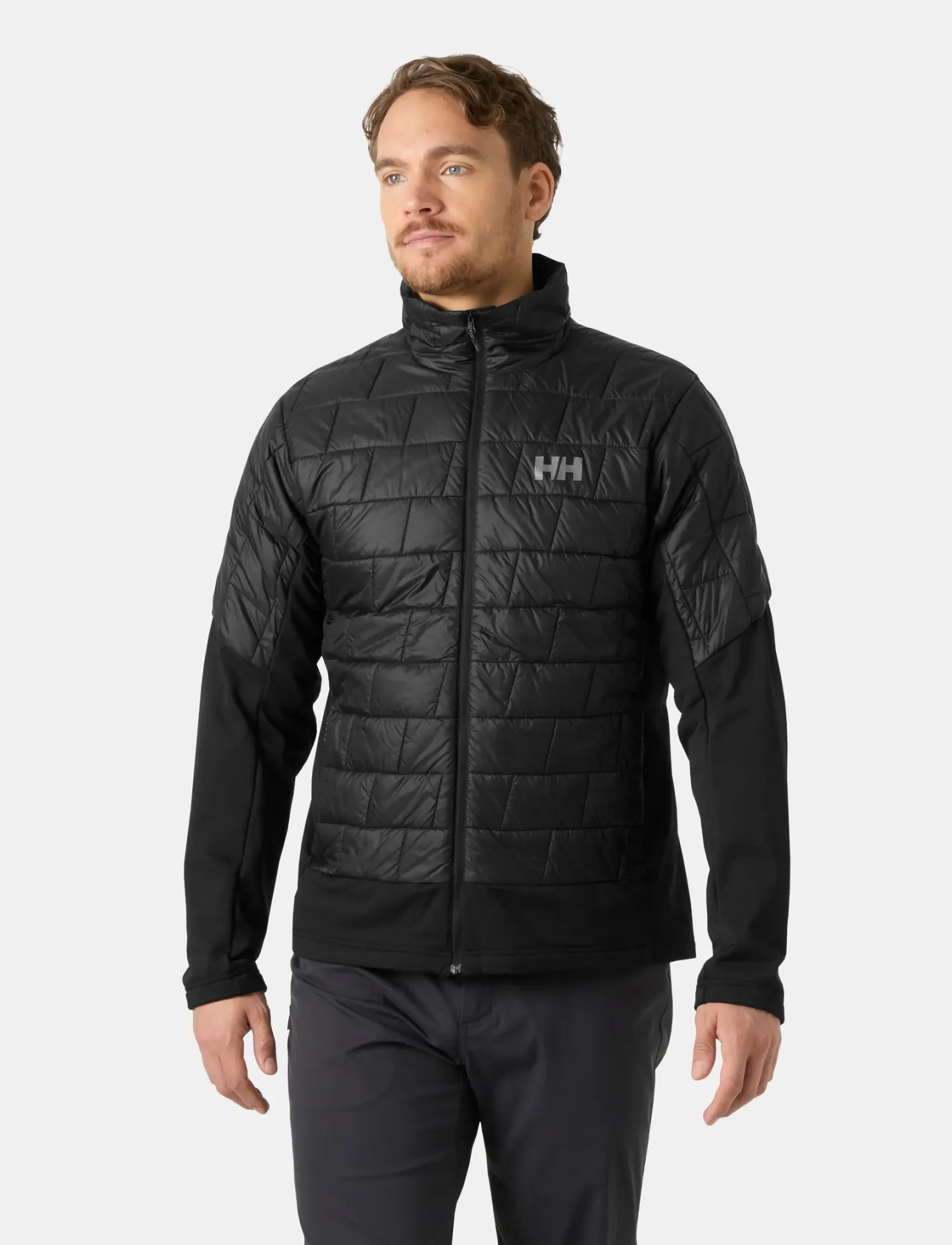Helly Hansen - LIFALOFT HYBRID INSULATOR - sulejoped ja voodriga joped - black - 0