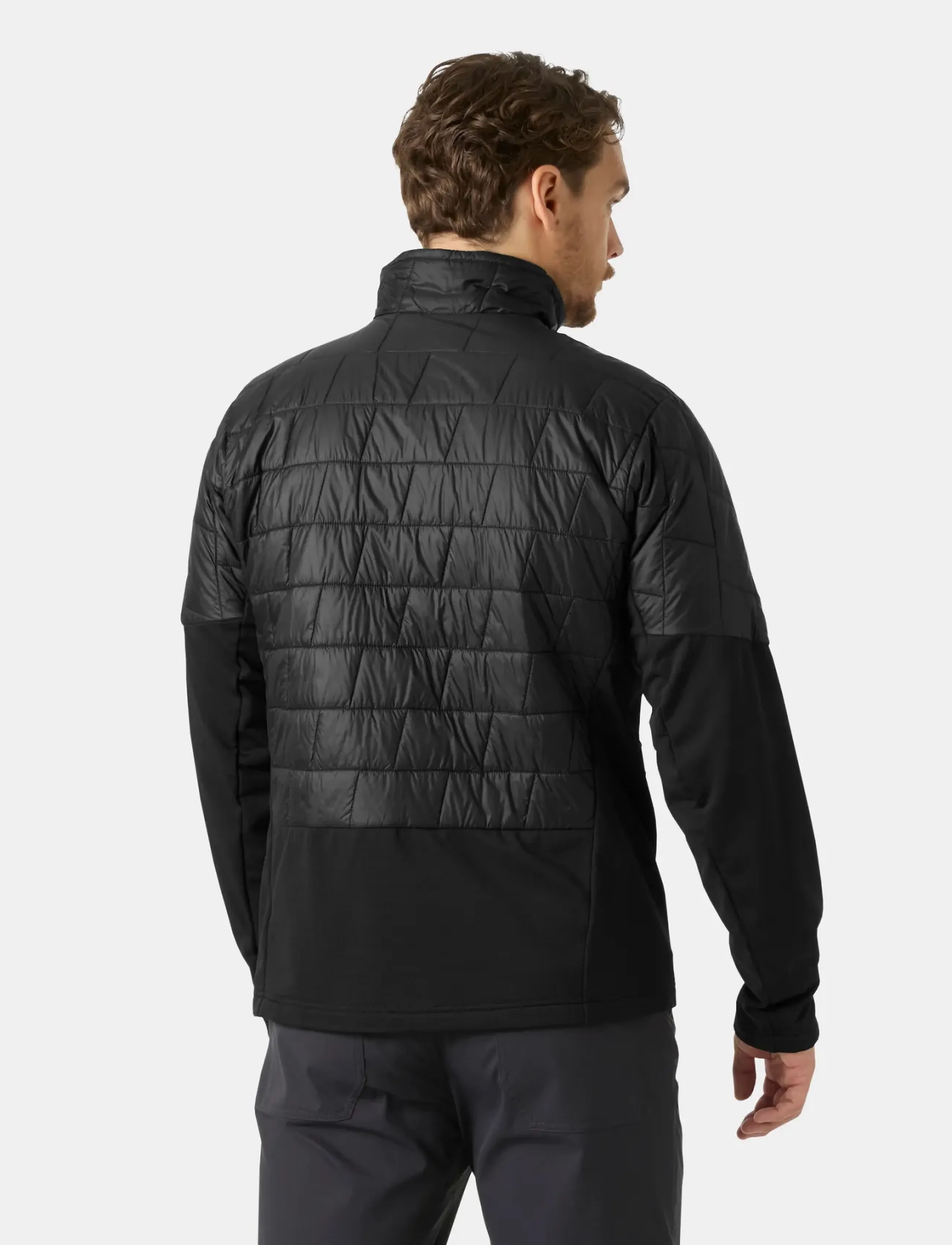 Helly Hansen - LIFALOFT HYBRID INSULATOR - sulejoped ja voodriga joped - black - 3