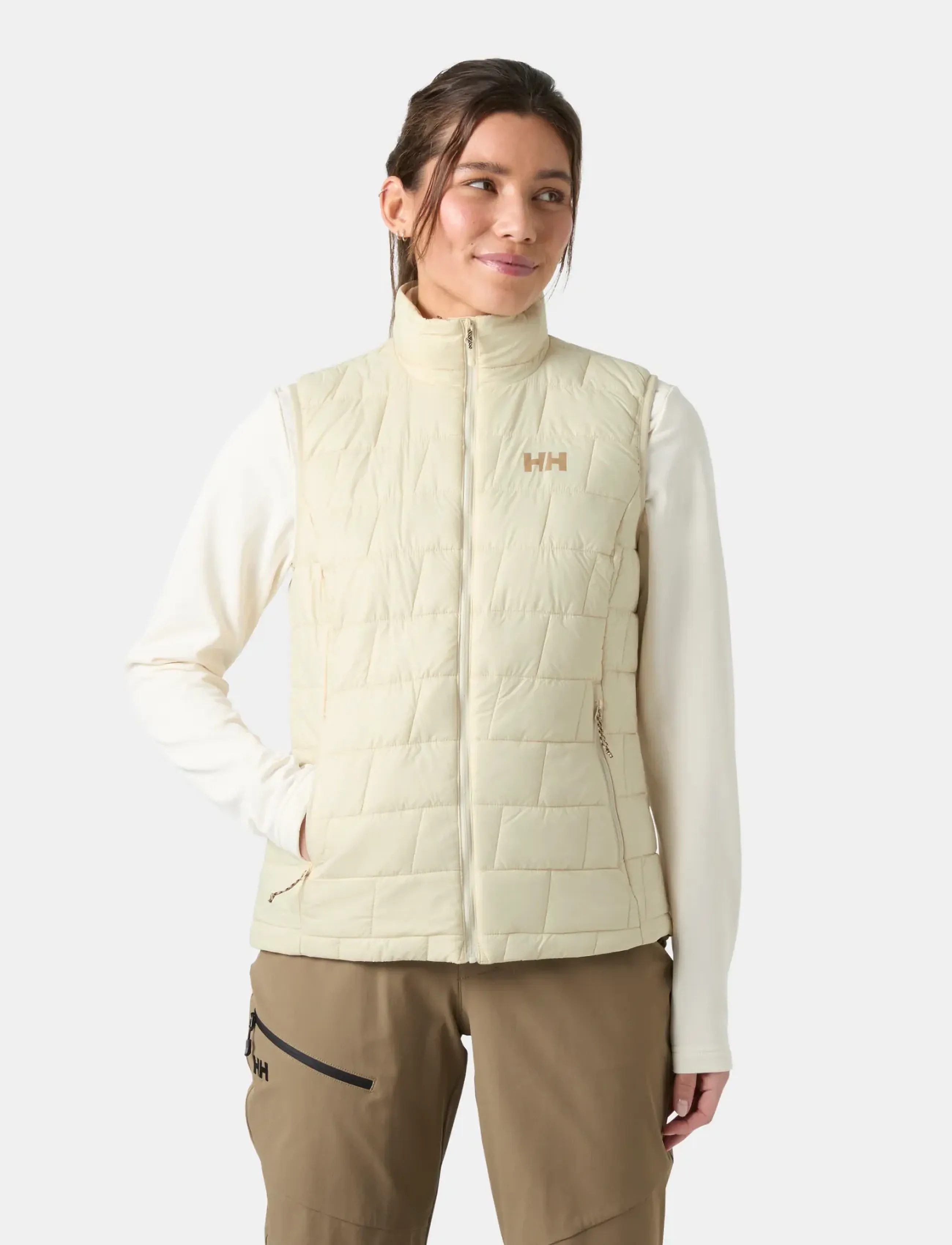 Helly Hansen - W LIFALOFT INSULATOR VEST - efterårsbesparelser - cream - 0