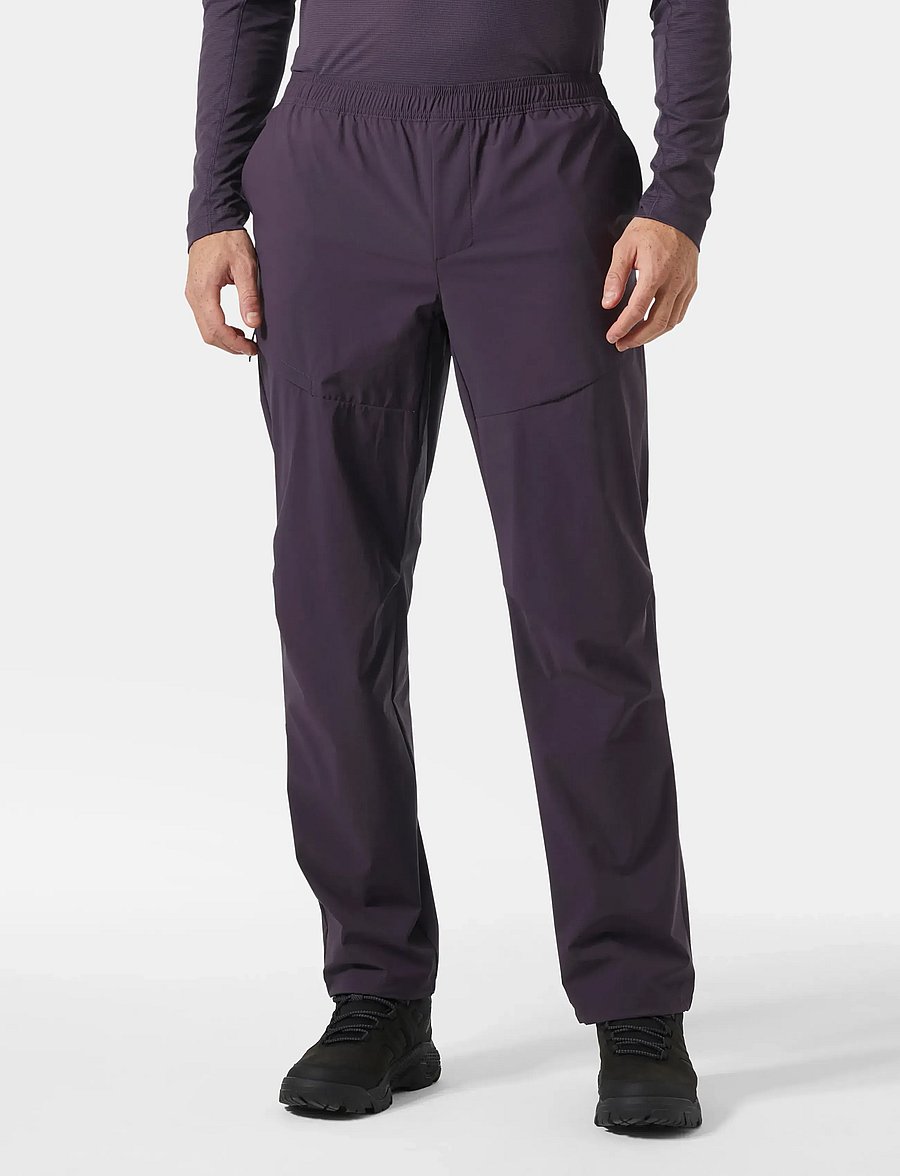 Helly Hansen - AWE RELAXED SOFTSHELL PANT - wandelbroeken - black - 0