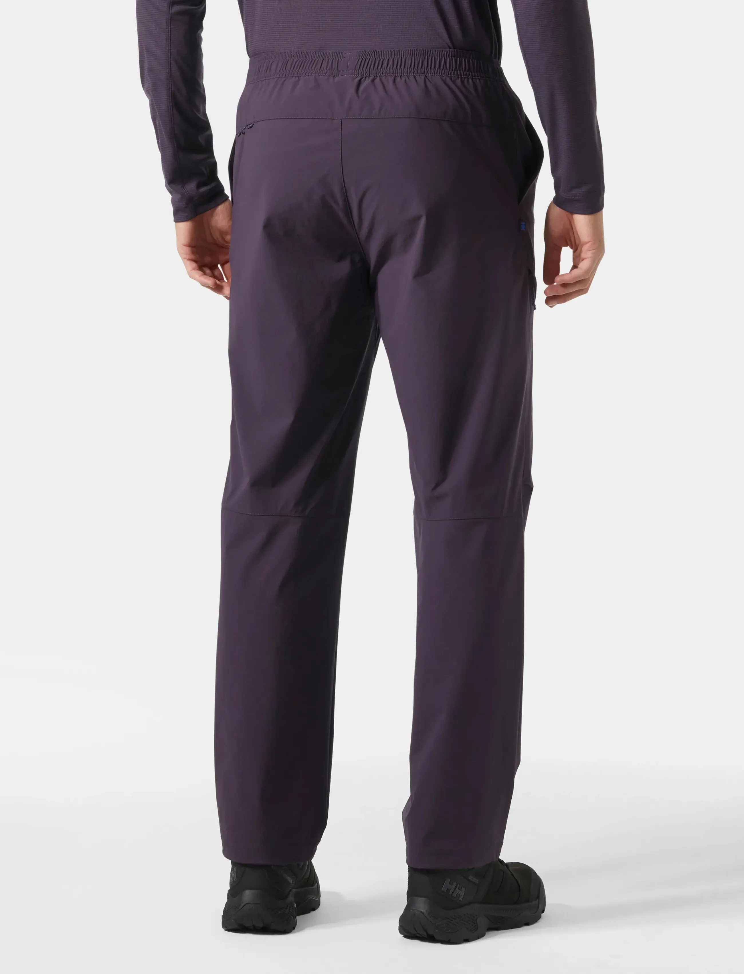 Helly Hansen - AWE RELAXED SOFTSHELL PANT - wandelbroeken - black - 4