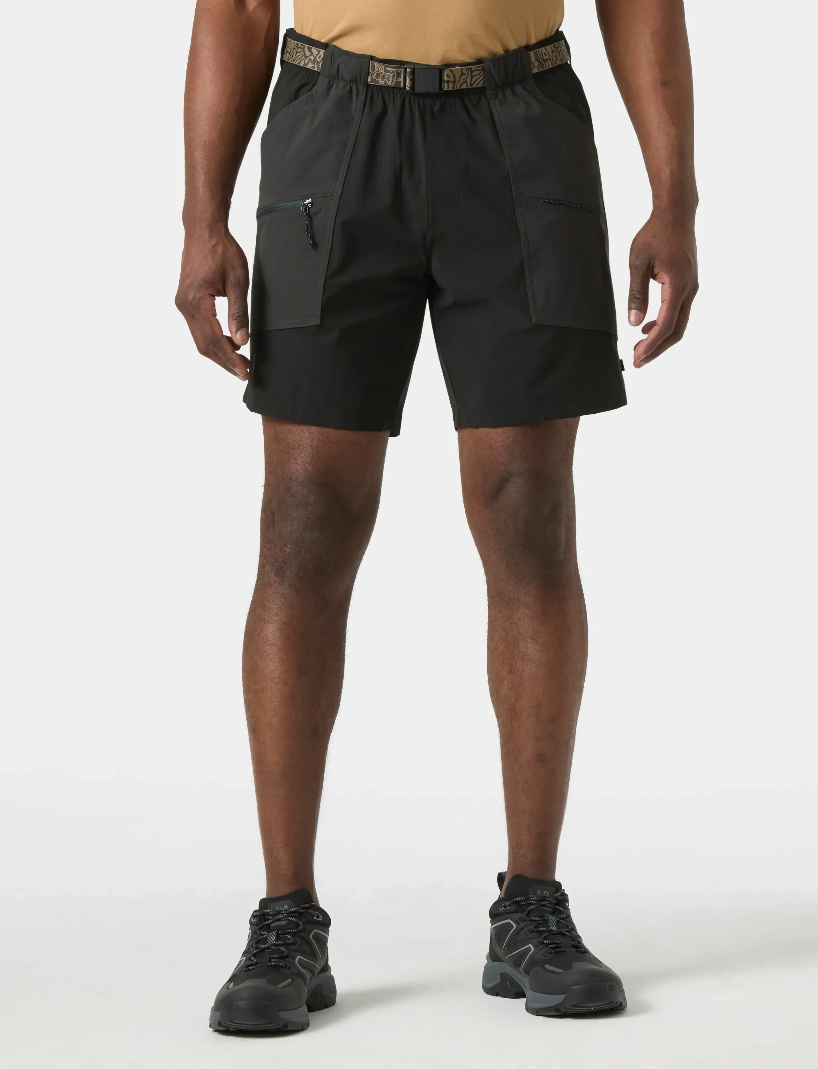 Helly Hansen Awe Relaxed Shorts, M, Black, Sport Shorts > Sport Outdoor Shorts, Herre