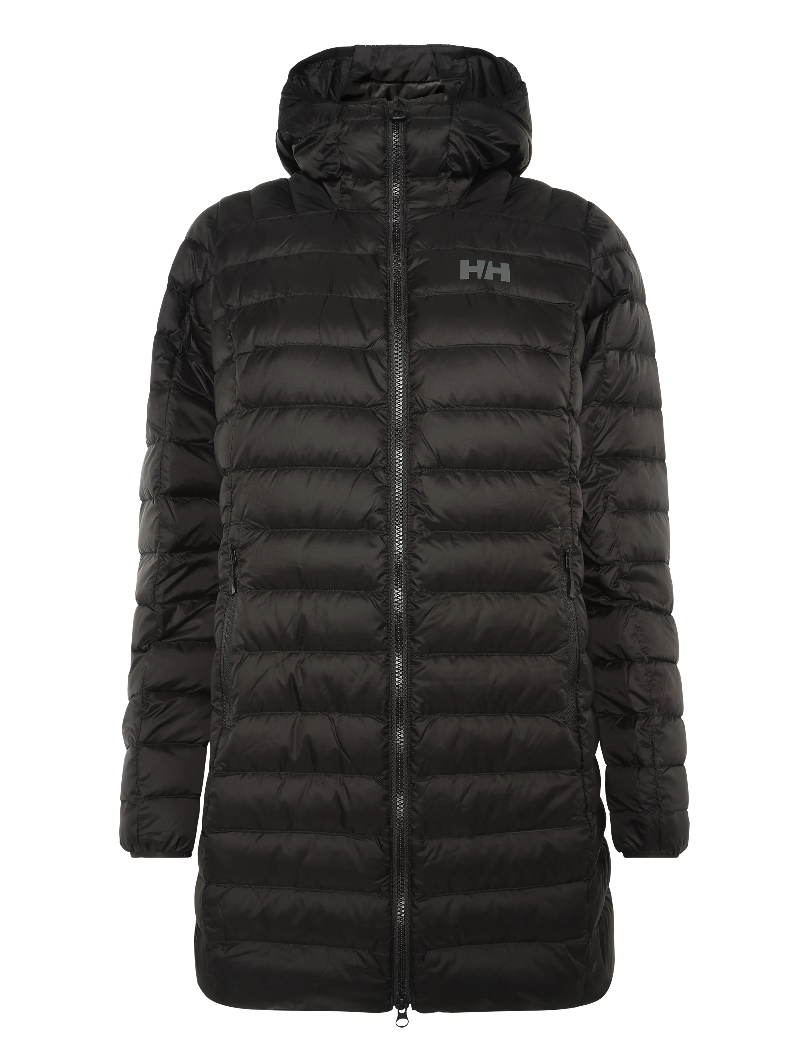 Helly Hansen W VERGLAS LONG DOWN INSULATOR - Sportmode - BLACK / black