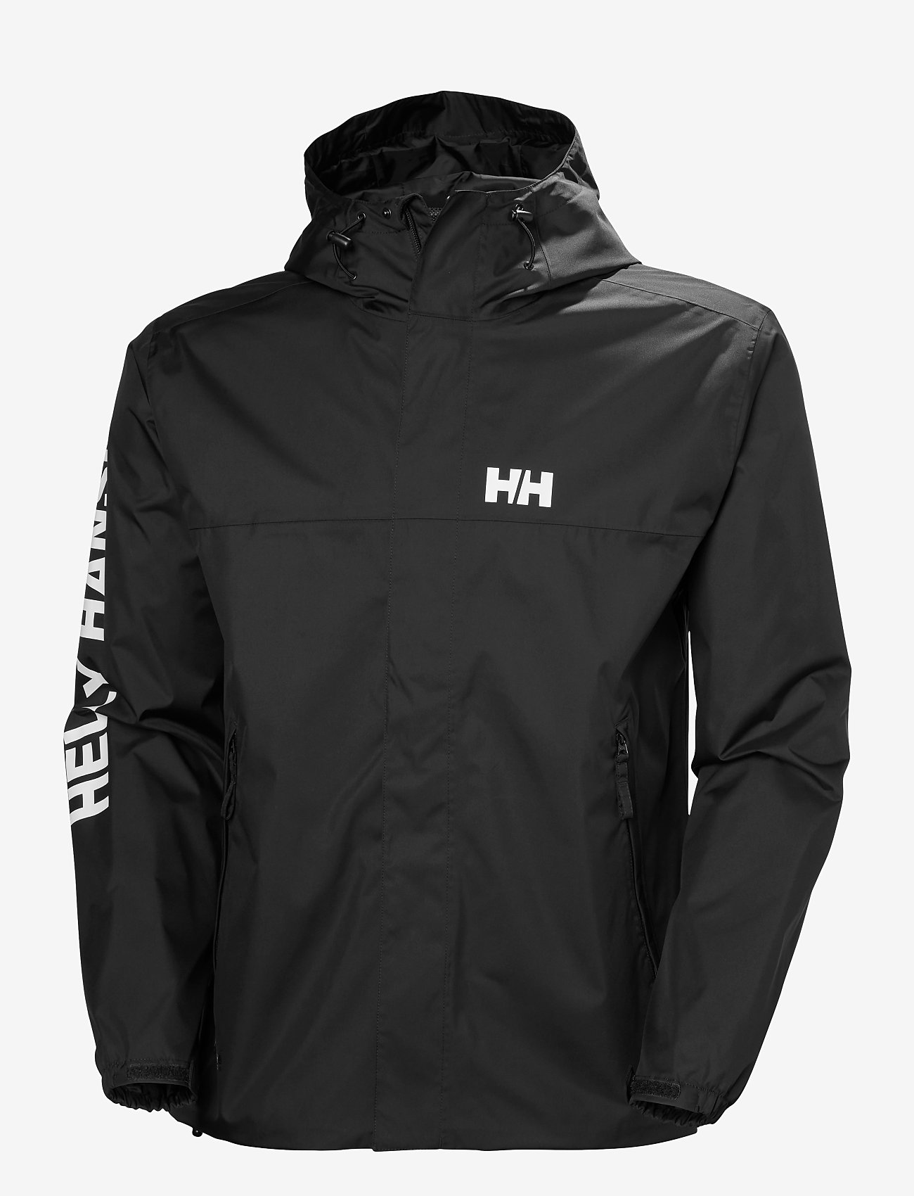 Helly Hansen - ERVIK JACKET - regenmäntel - black - 1