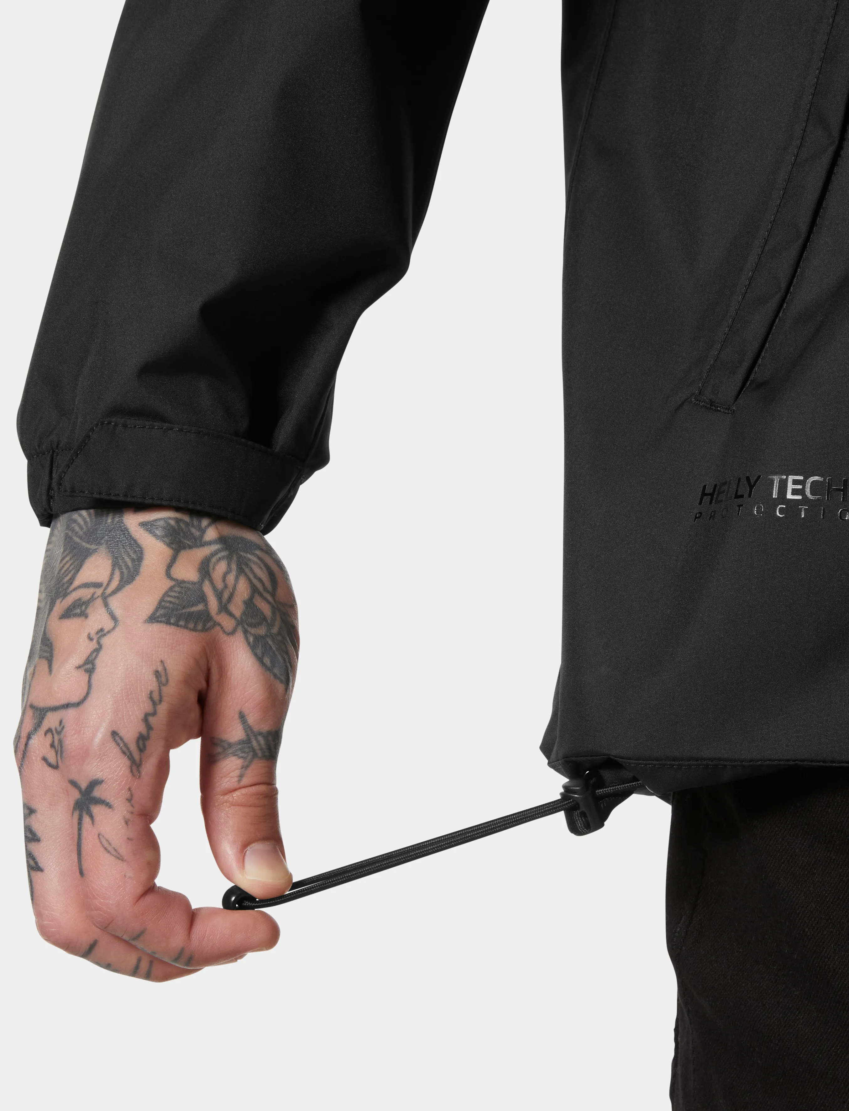 Helly Hansen - ERVIK JACKET - regenmäntel - black - 5