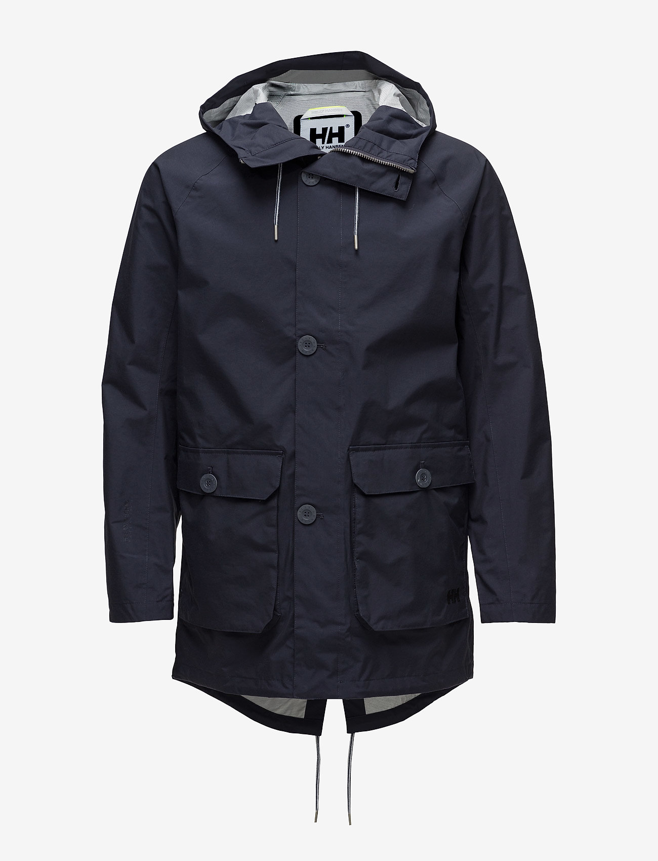 Helly Hansen - ELEMENTS RAINCOAT - 994 graphite blue - 0