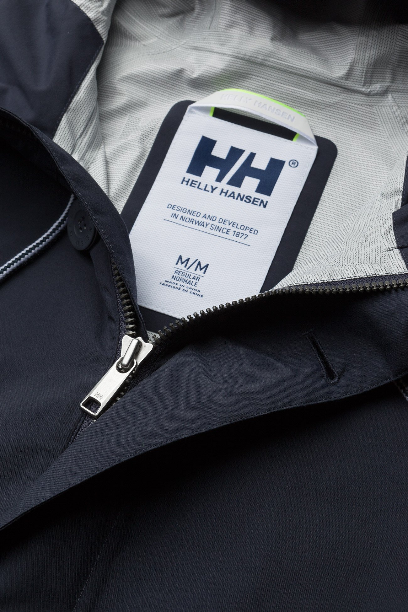 Helly Hansen - ELEMENTS RAINCOAT - 994 graphite blue - 3