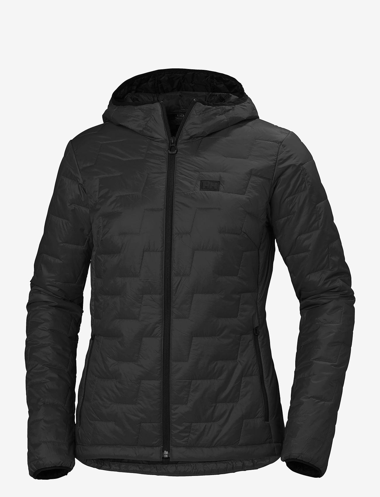Helly Hansen - W LIFALOFT HOODED INS JKT - outdoor jacken - black - 0