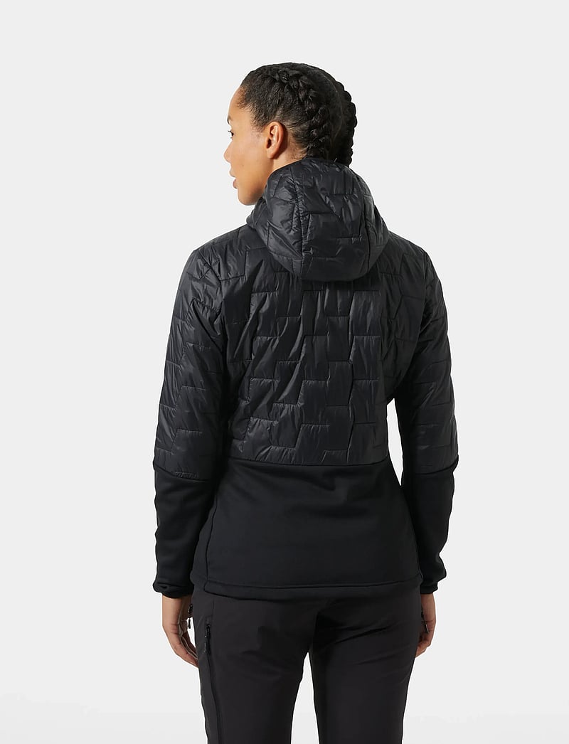Helly Hansen - W LIFALOFT HYBRID INSULATOR JK - ski wear - black - 4