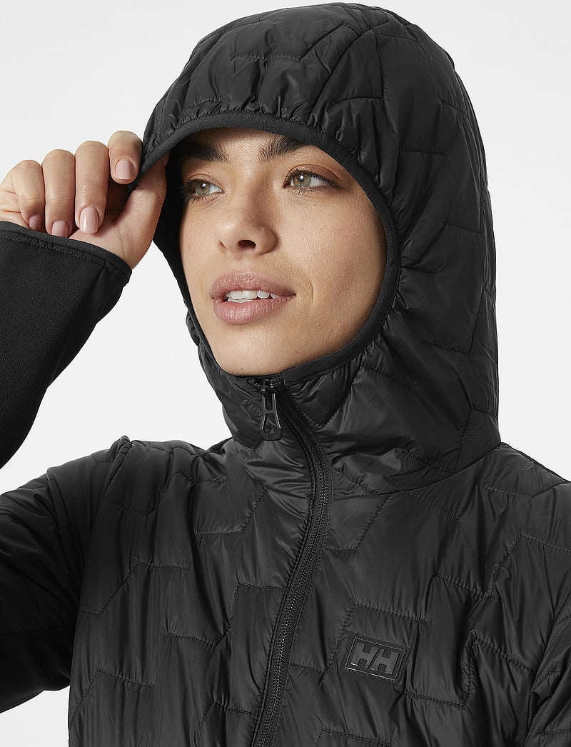 Helly Hansen - W LIFALOFT HYBRID INSULATOR JK - ski wear - black - 5