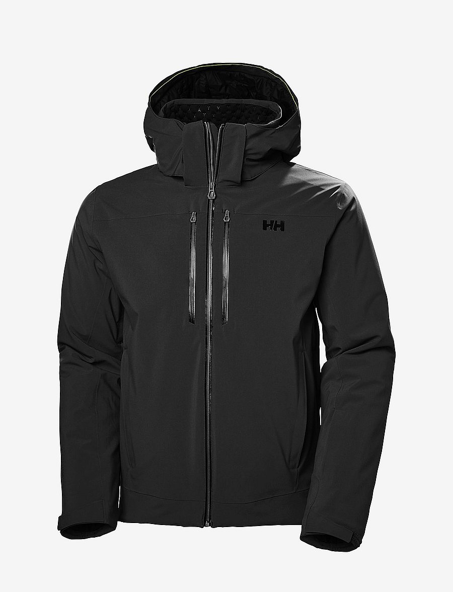 Helly Hansen - ALPHA LIFALOFT JACKET - vestes de ski - black - 1
