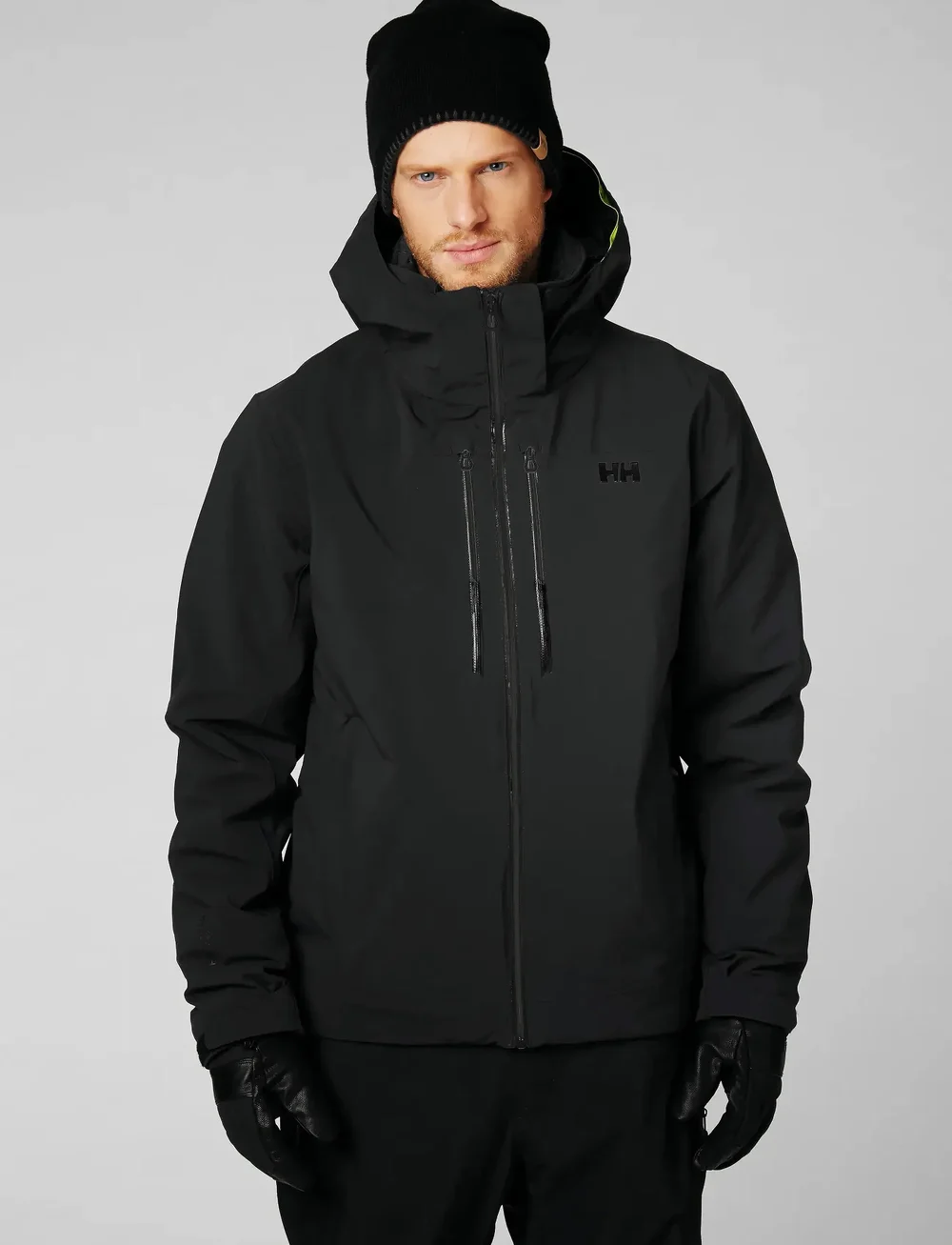 Helly Hansen - ALPHA LIFALOFT JACKET - skidjackor - black - 0