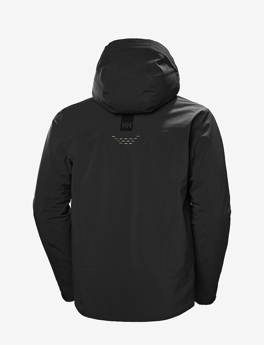 Helly Hansen - ALPHA LIFALOFT JACKET - vestes de ski - black - 2
