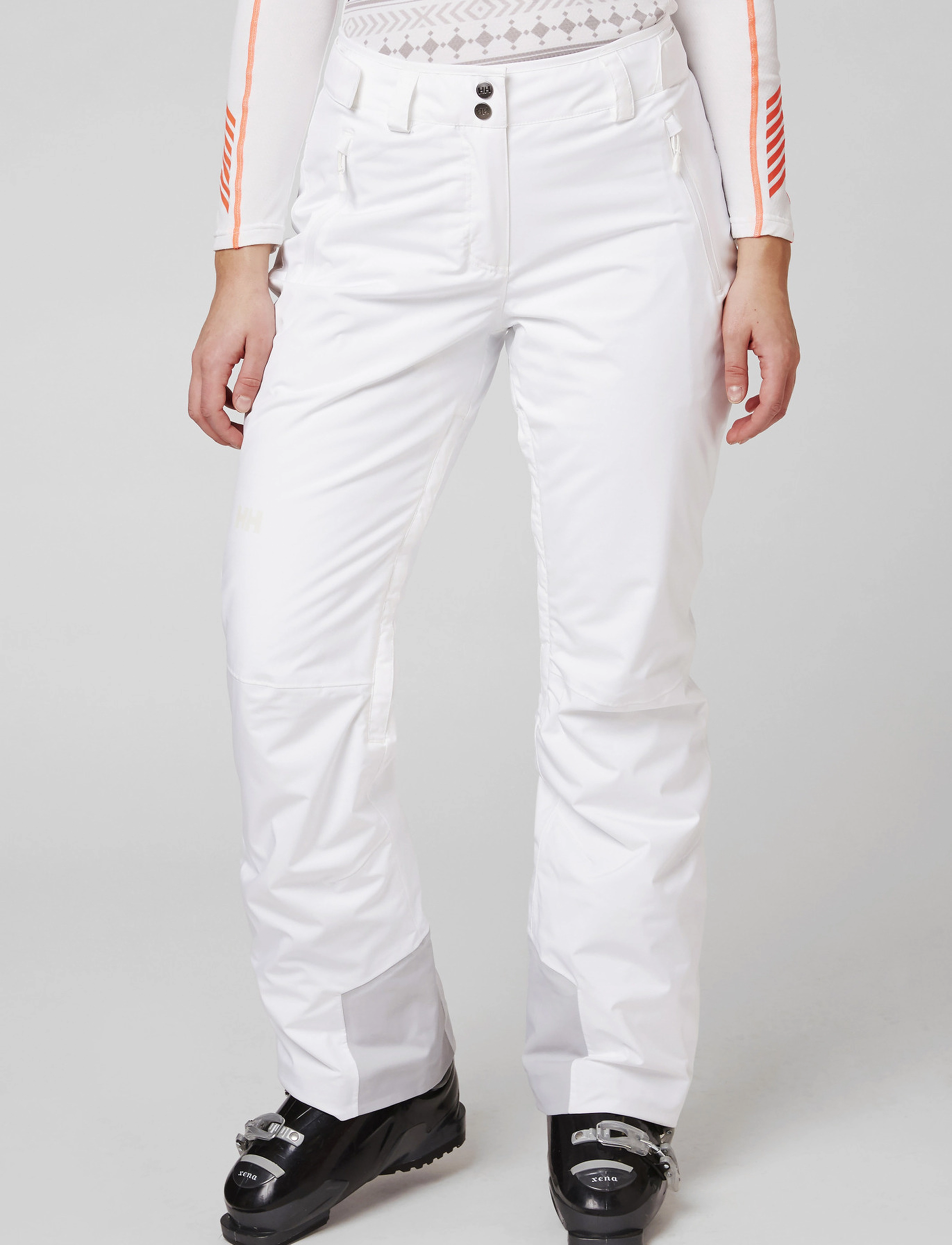Helly Hansen W LEGENDARY INSULATED PANT - Suusapüksid - WHITE / white