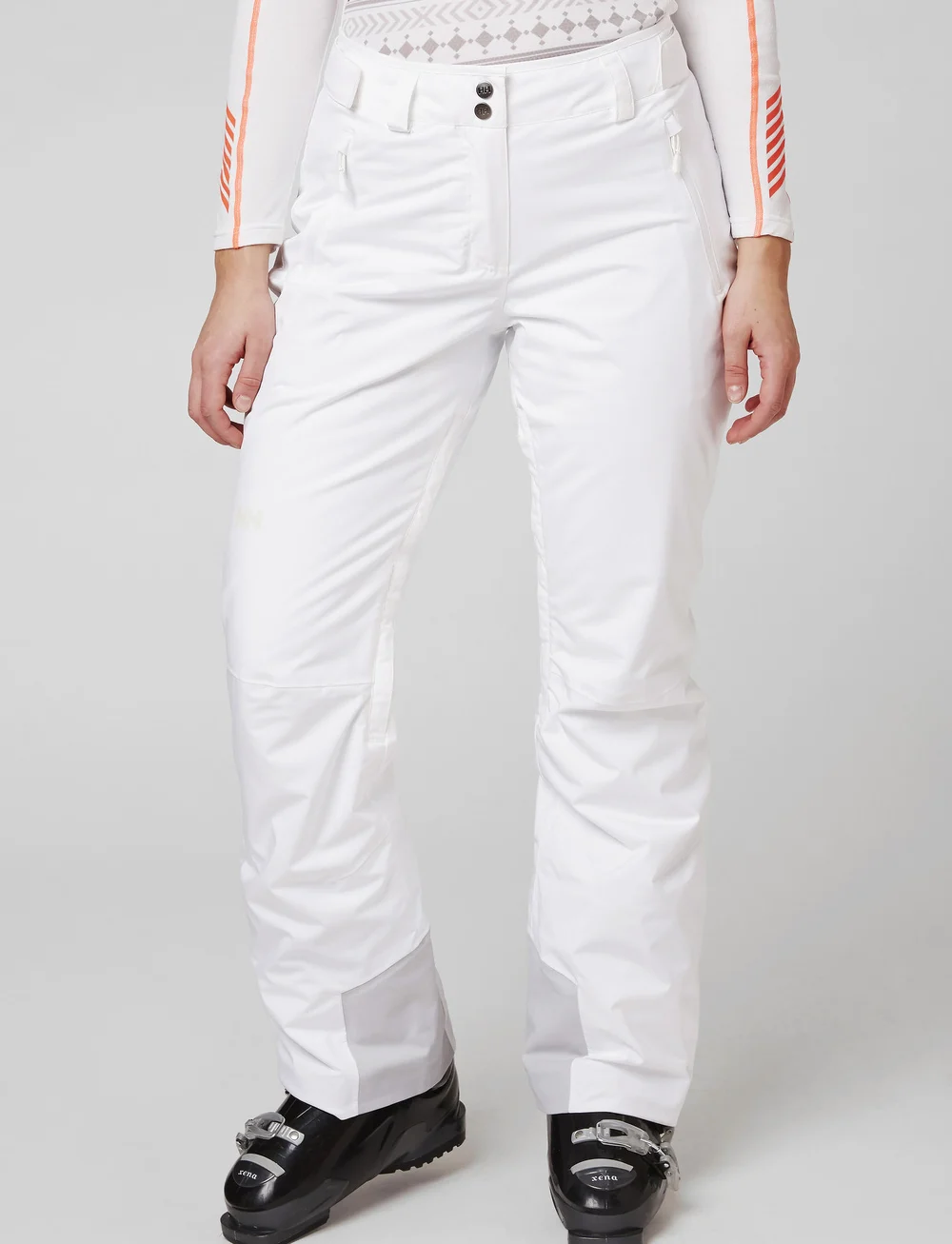 Helly Hansen - W LEGENDARY INSULATED PANT - ski-kleidung - white - 0
