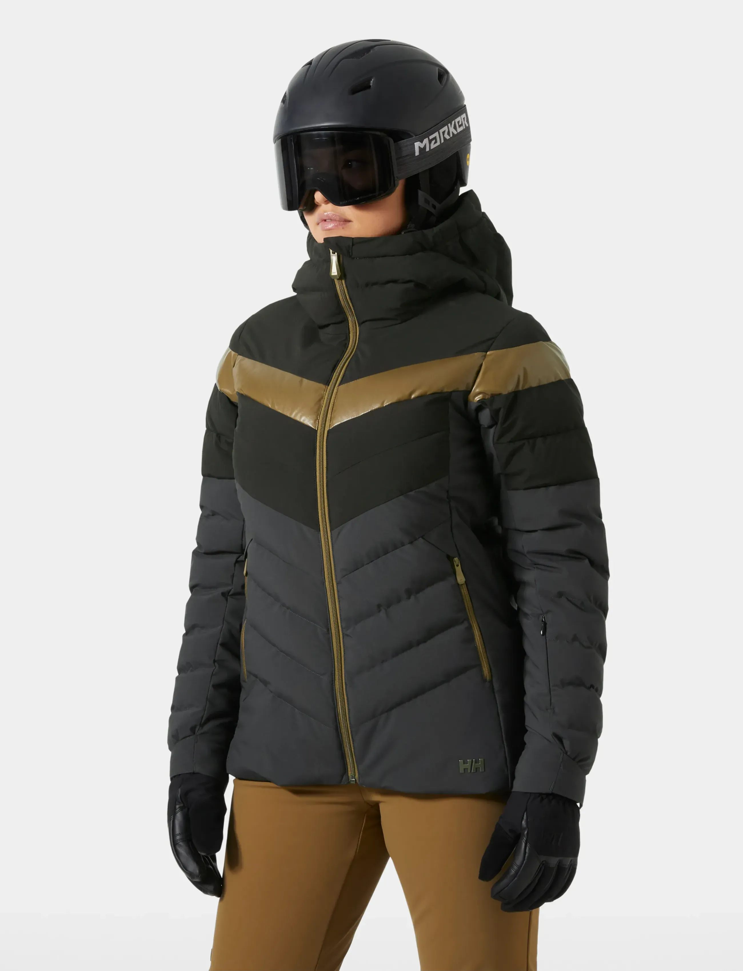 Helly Hansen W Imperial Puffy Jacket, M, Black, Sport Jackets > Sport Ski Jackets, Dame