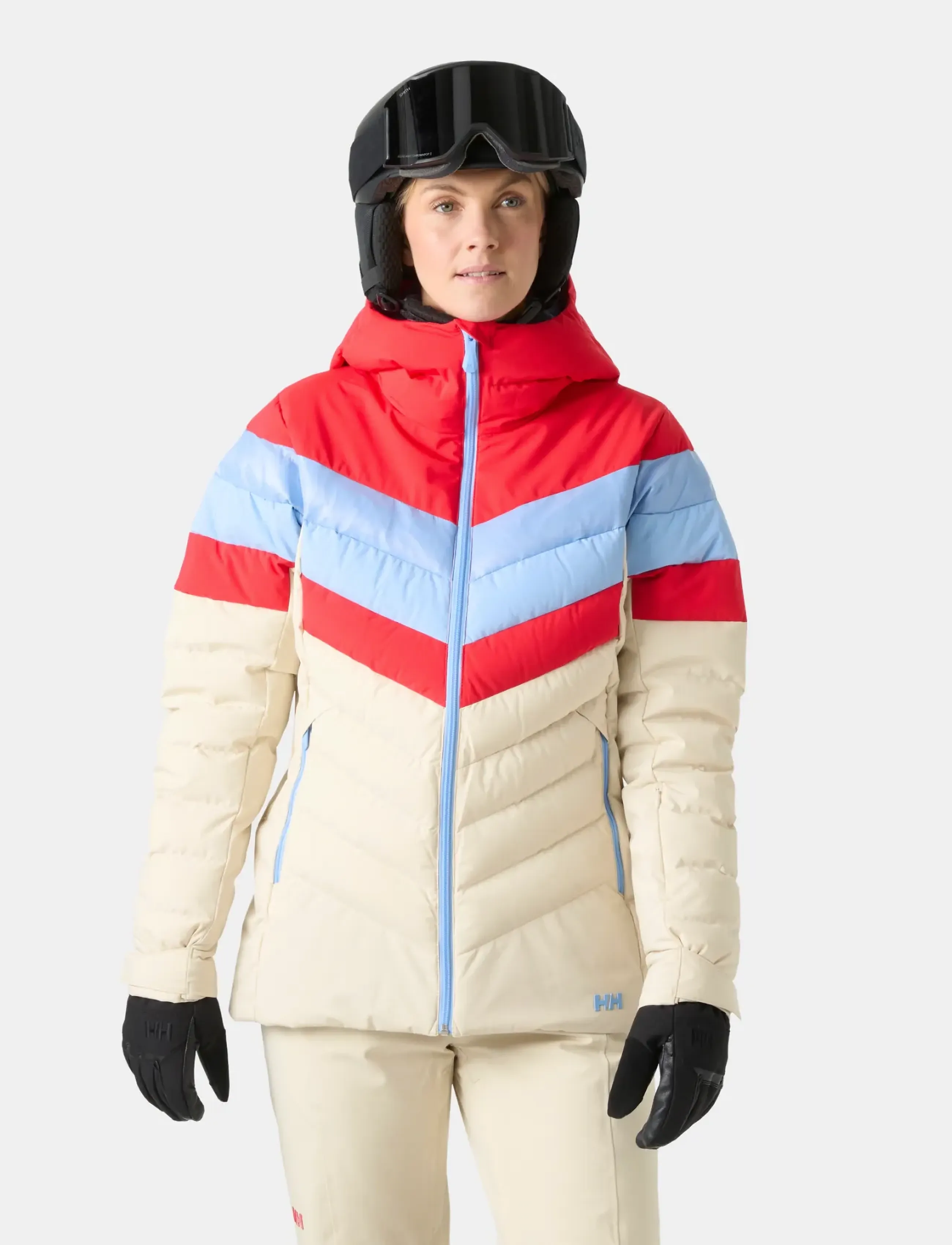 Helly Hansen - W IMPERIAL PUFFY JACKET - ski wear - cream - 0