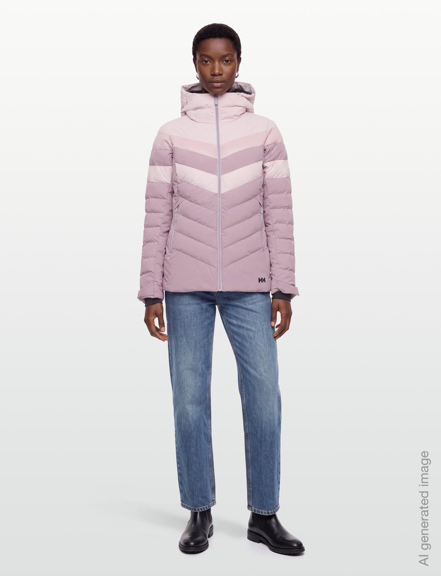 Helly Hansen - W IMPERIAL PUFFY JACKET - ski-kleidung - purple clay - 0