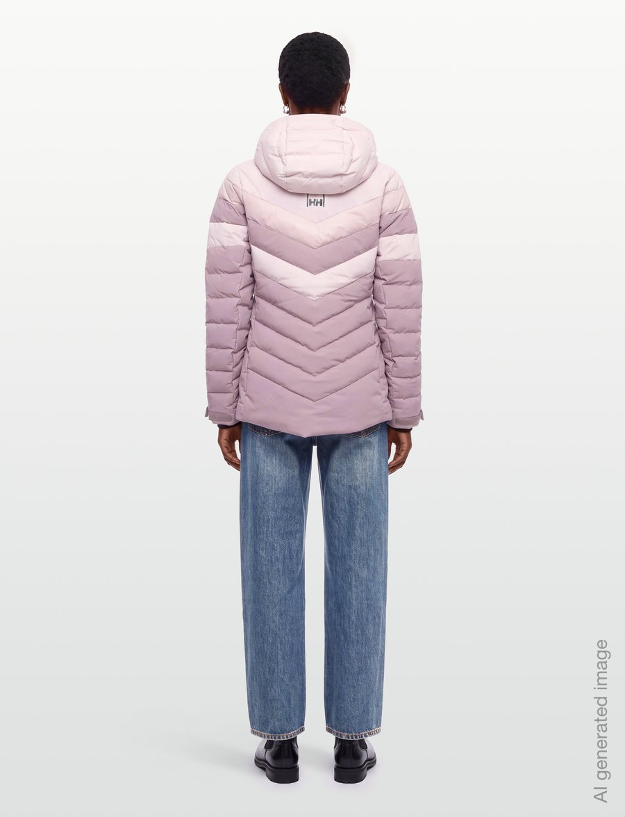 Helly Hansen - W IMPERIAL PUFFY JACKET - ski-kleidung - purple clay - 4